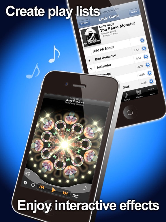 DreamTunes - Music Visualizer Screenshots