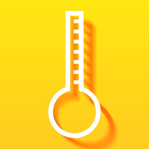 Transparent Thermometer