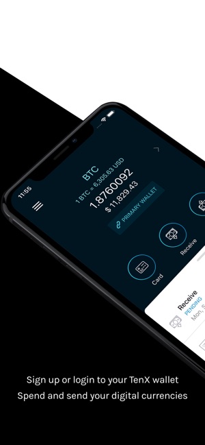 TenX - Blockchain Asset Wallet