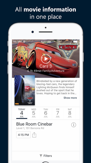 Blue Room Cinebar(圖2)-速報App