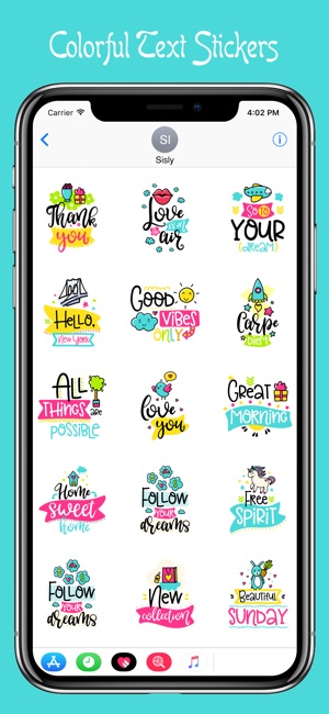 Colorful Quotes Stickers(圖4)-速報App