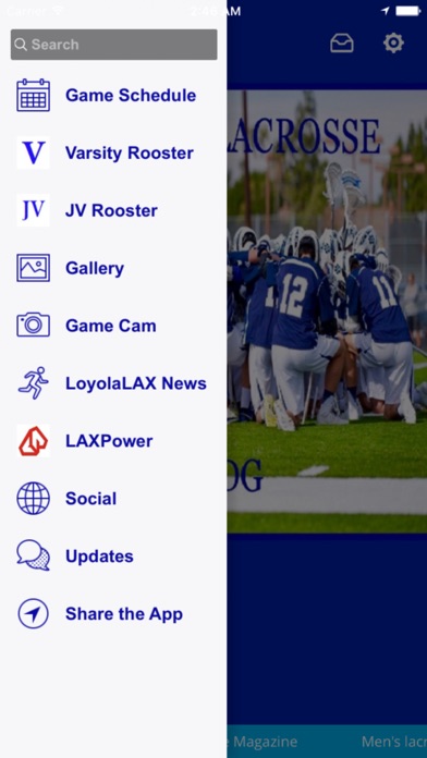 LoyolaLAX screenshot 2