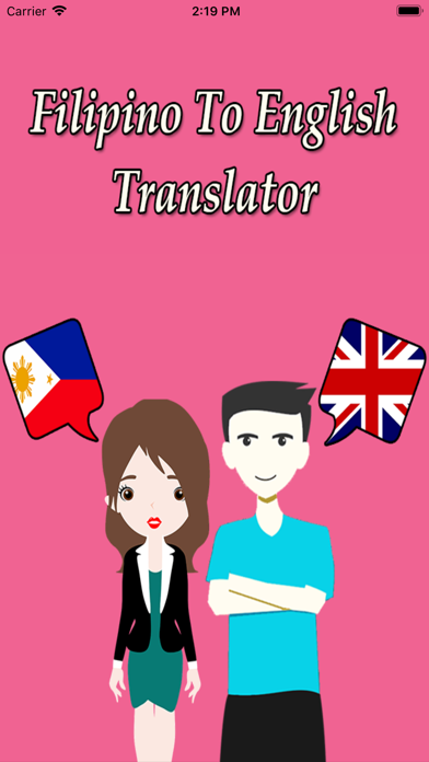 How to cancel & delete Filipino to English Translator from iphone & ipad 1