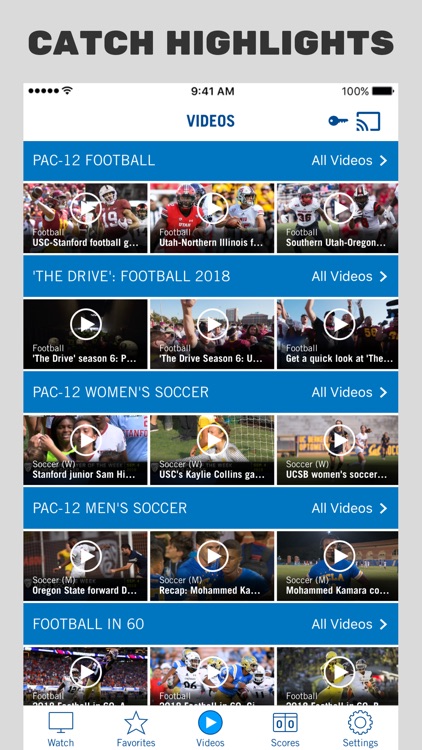 Pac-12 Now screenshot-3