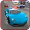 Escape from the robbery in car is adventures, thrilling adventure