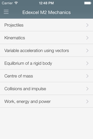 Edexcel M2 screenshot 2