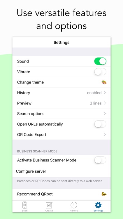 Barcode Scanner & QR Code Reader by qrbot.net screenshot-4
