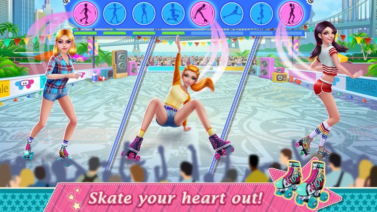Roller Skating Girls screenshot-3