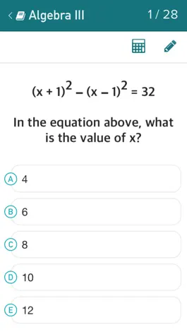 Game screenshot SAT Math: Practice Questions apk
