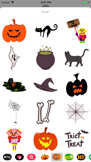 Happy Halloween Magical Emojis