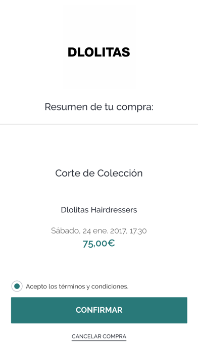 Dlolitas Hairdressers screenshot 2