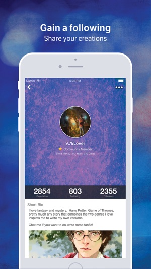 FanFic Amino for Fan Fiction(圖3)-速報App