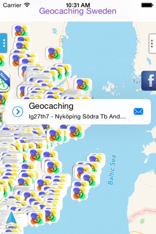 Geocaching Sweden screenshot 3