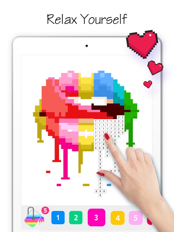 Coloring Life -Number Coloring на iPad