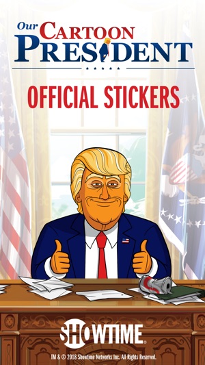 Our Cartoon President Stickers