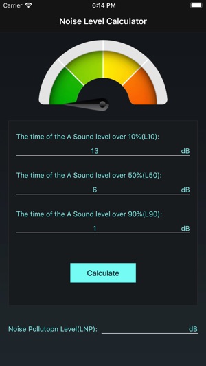 Noise Level Calculator