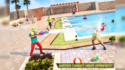 Pool Party FPS Gun Shooting 3D screenshot 2