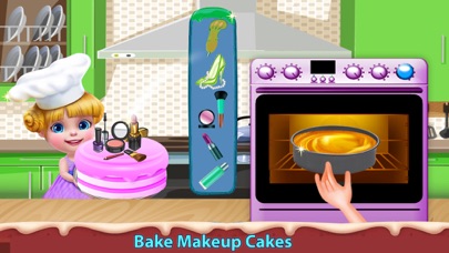 Princess Bakery Makeup Cake screenshot 4