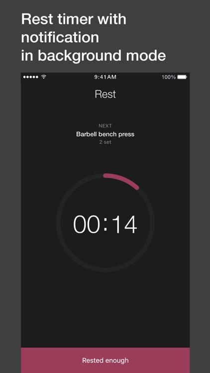 GymJoy - gym log with workouts screenshot-3