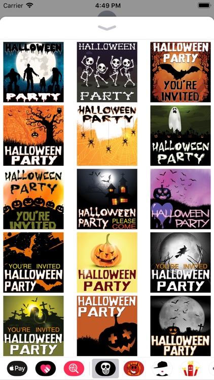 Halloween Party Invites