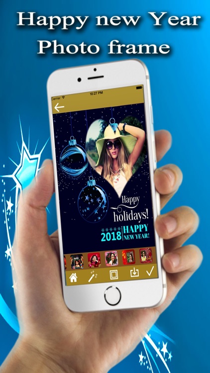 New Year Photo Frames 2018
