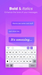Typany Keyboard - Cool Fonts Captura de tela 1