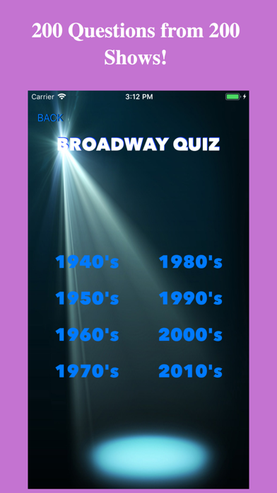 Broadway Quiz screenshot 3