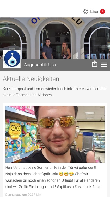 Augenoptik Uslu