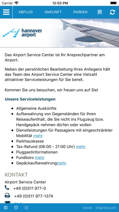 HAJ Hannover Airport screenshot 4