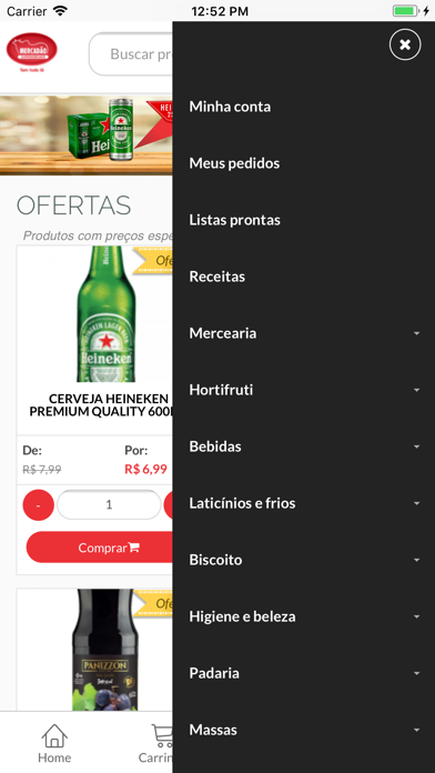 How to cancel & delete Mercadão Supermercado from iphone & ipad 3