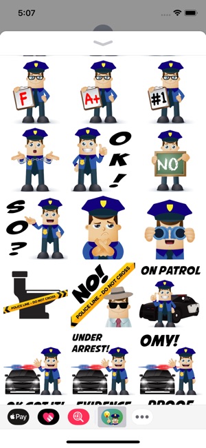 Police Moji-Emoji for Police(圖2)-速報App