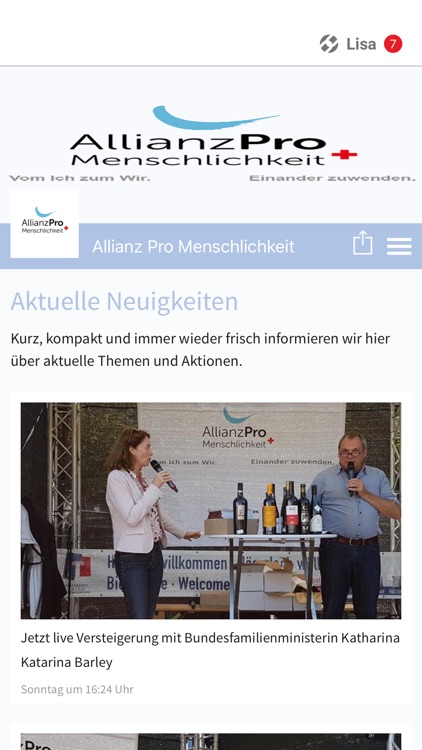 Allianz Pro Menschlichkeit