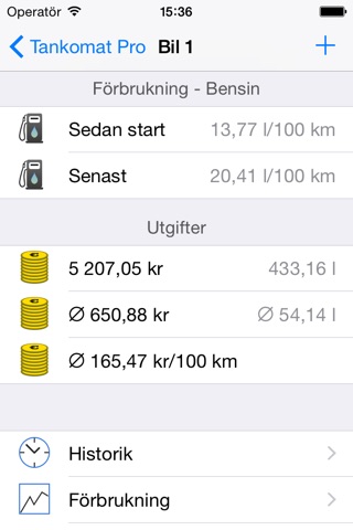 Tankomat Pro screenshot 2