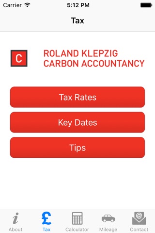 Carbon Accountancy screenshot 2