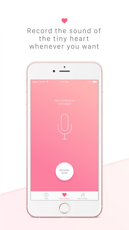 Tiny - Baby Heartbeat Listener for Pregnant Women screenshot-3