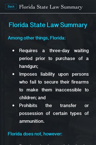 Gun Laws and Guide 2018 - CCW screenshot 2