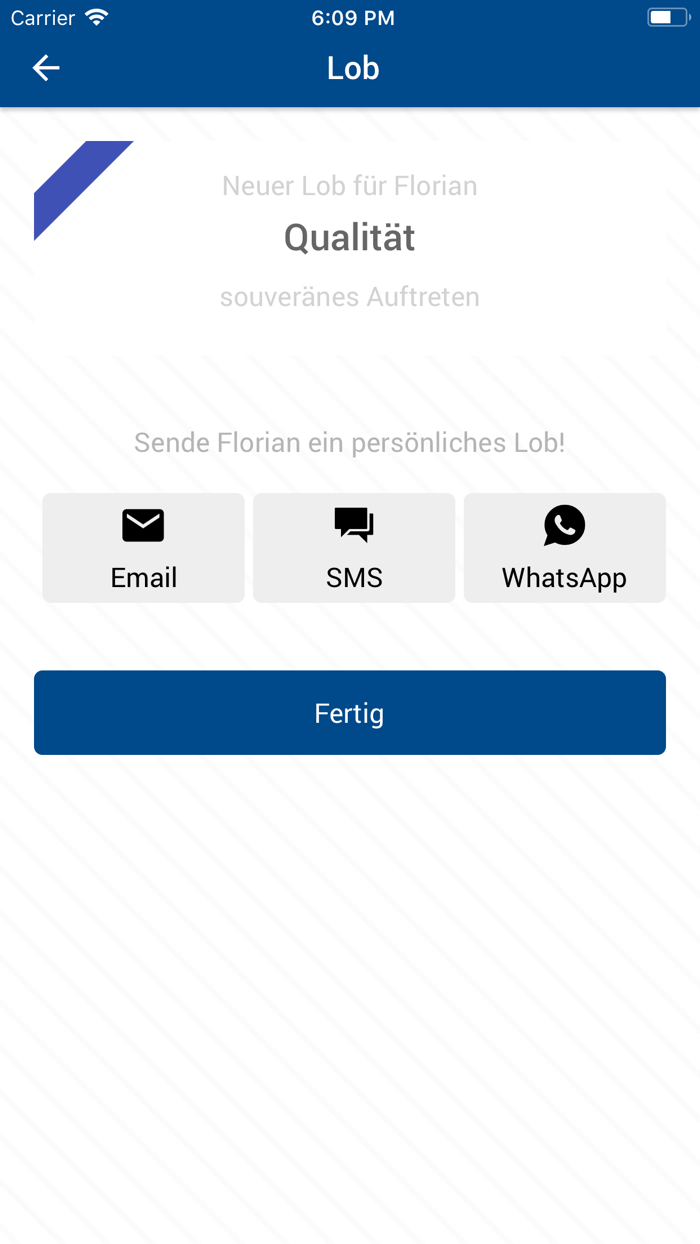 GreatJob Praise  deliberate