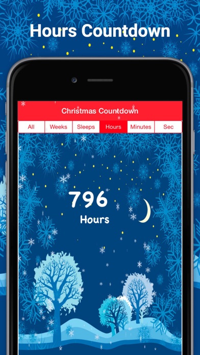 How to cancel & delete Christmas countdown Sleeps from iphone & ipad 2