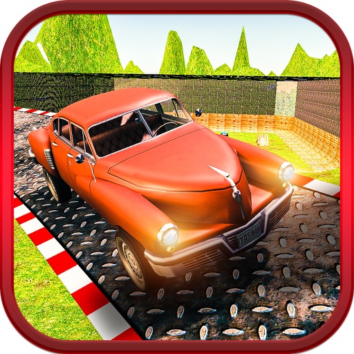 Classic Russian Car Rampage – Mad Death Racer Sim Icon