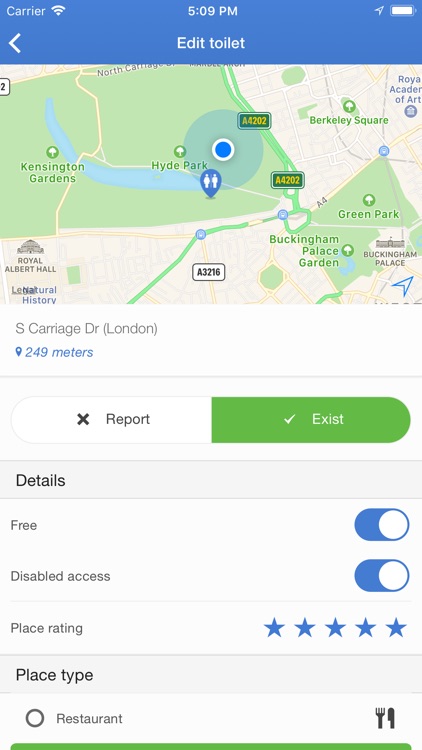 Toilet Finder