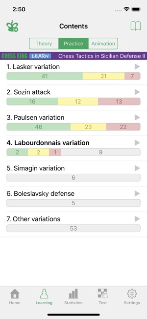 Chess Tactics. Sicilian Def. 2(圖3)-速報App