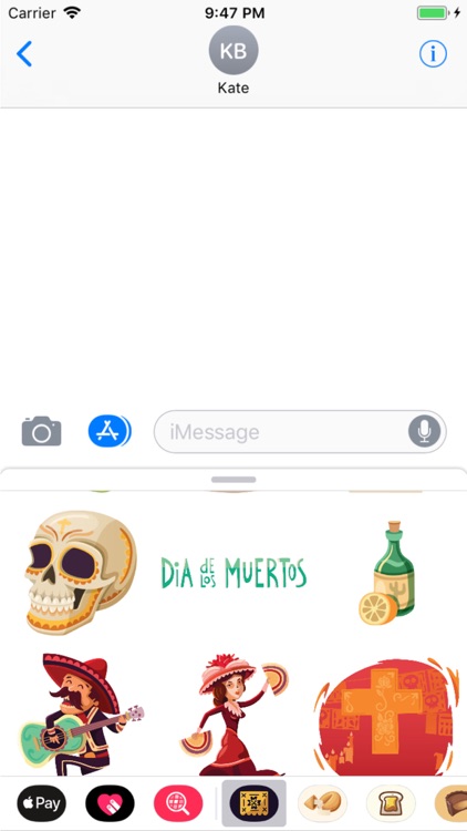 Día de los Muertos Stickers