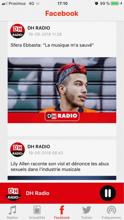 DH Radio - Ancienne version screenshot-3