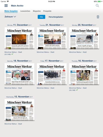 Münchner Merkur ePaper screenshot 3