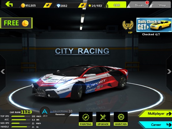 City Racing 3D на iPad