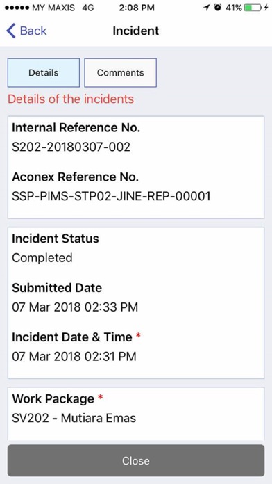 Incident Management System screenshot 4