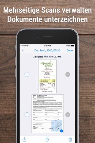 iScanner: PDF Docs Scanner App screenshot 4