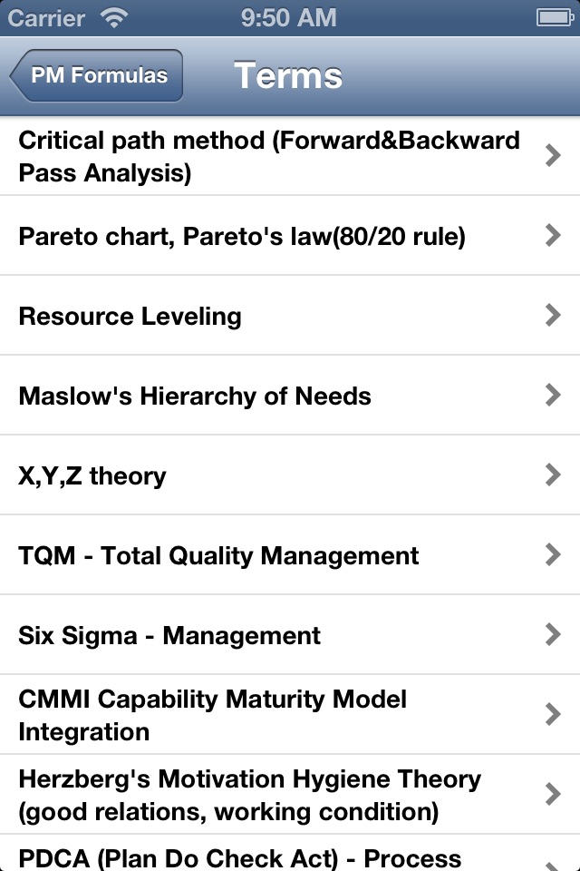 PM Formulas (PMP exam prep) screenshot 4