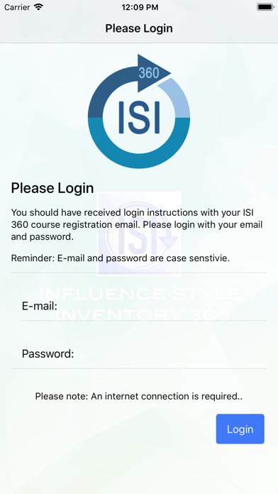 ISI 360 screenshot 2