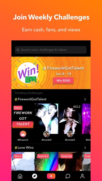 Firework - Short Talent Videos screenshot-3